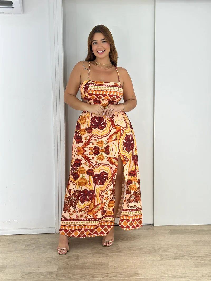Vestido crepe