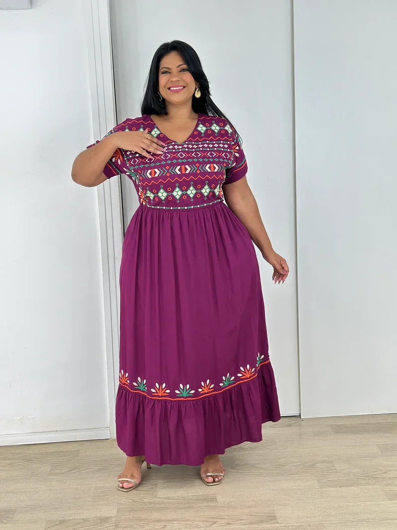 Vestido bordado