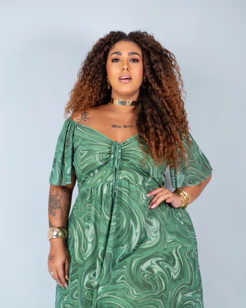 Vestido Plus Size Luiza