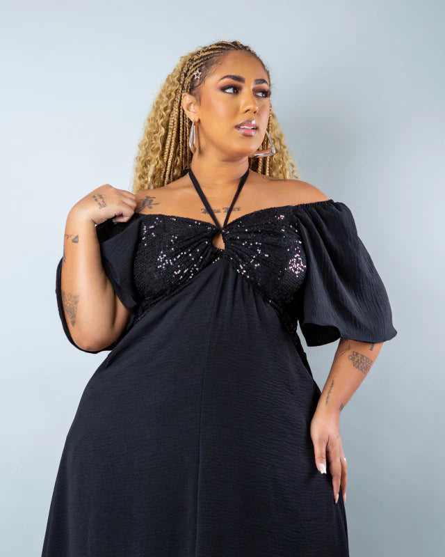 Vestido Plus Size Estefani