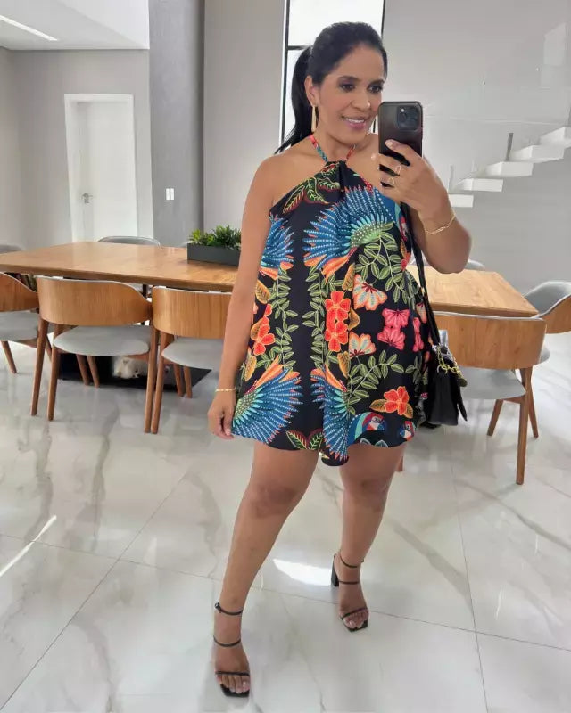 Vestido Macaquinho Plus Size Julieta