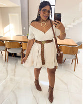 Vestido Macaquinho Plus Size Mariane