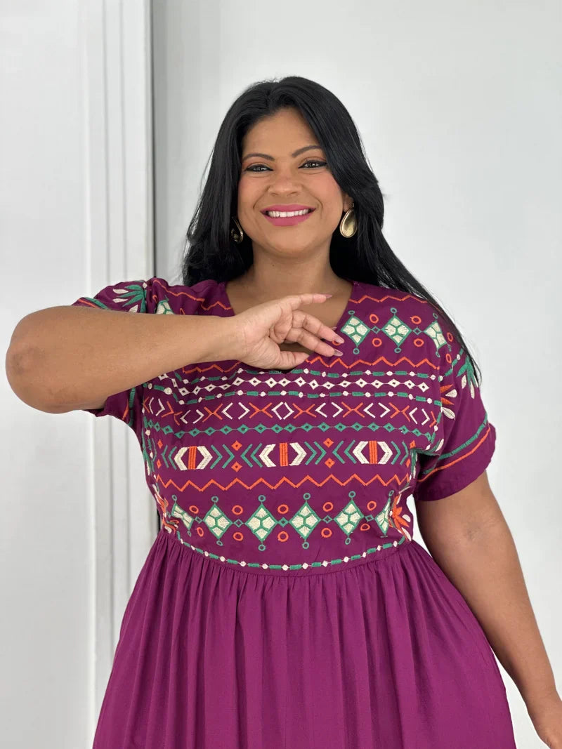 Vestido bordado