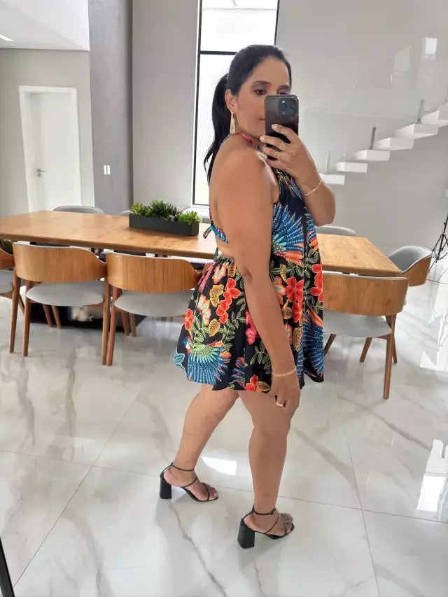 Vestido Macaquinho Plus Size Julieta